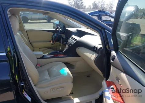 2010 Lexus Rx 450H z USA, uszkodzony, nr VIN JTJBC1BA9A2013232